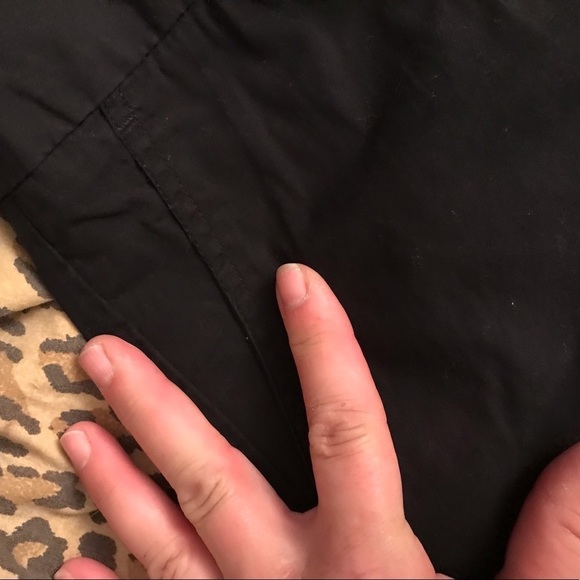 INC International Concepts size 12 black wide leg cropped pants - Picture 6 of 9